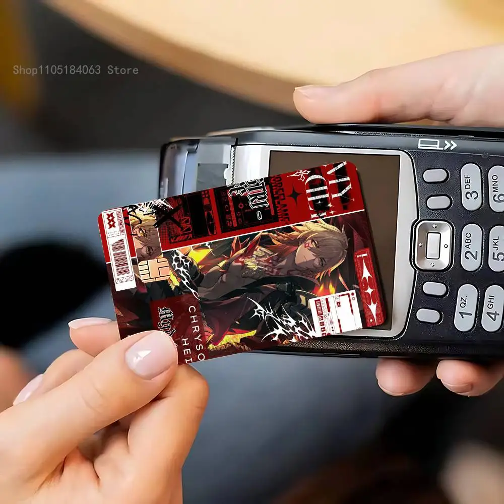 Mydei Honkai Star Rail Stickers Credit Visa Debit Bank Charge Card Bus Metro Waterproof Sticker Decal Decoration - Image 3