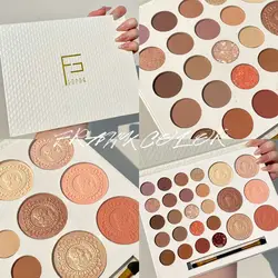 New Blush Palette Mineral Pigment Blendable Makeup Supplies 8 Colors Silky Powder Finish Beauty Blush Palette for Party