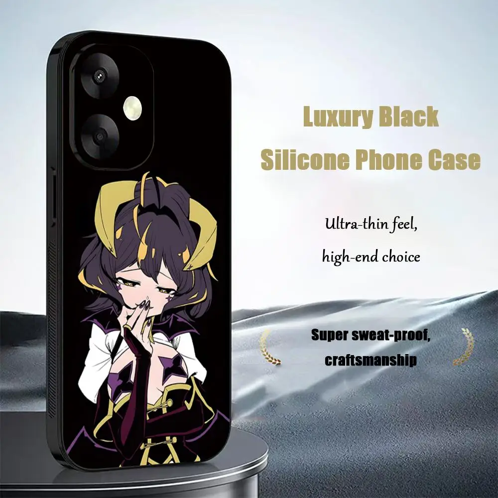 Hiiragi Utena Anime Cool Hot Phone Case For Xiaomi Redmi Note 13,12,11, 10 Pro Plus S,  5G, 12S, Luxury Soft Black Phone Cover