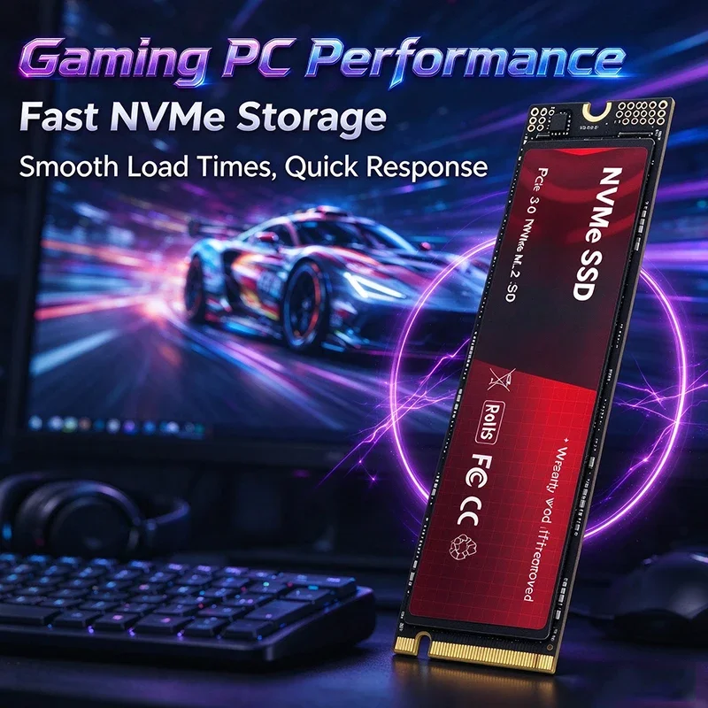 Original NVMe SSD 500GB 1TB 2TB 4TB M.2 2280 Hard Disk PCIe3.0 Internal Solid State Drive High-speed SSD For Desktop Laptop