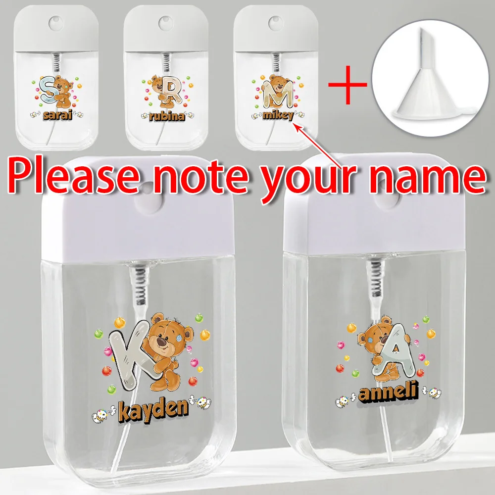 

Customized Name 50ml Portable Travel Refill Bottle Outdoor Moisturizing Sprayer Pocket Type Press Hydrating Container