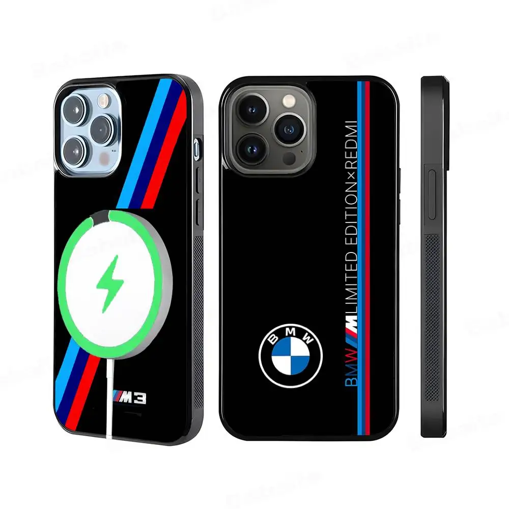 

B-BMW-EW LOGO For Magsafe Magnetic Phone Case For IPhone 17 16 Pro Max 15 Plus 14 13 12 11 Cover