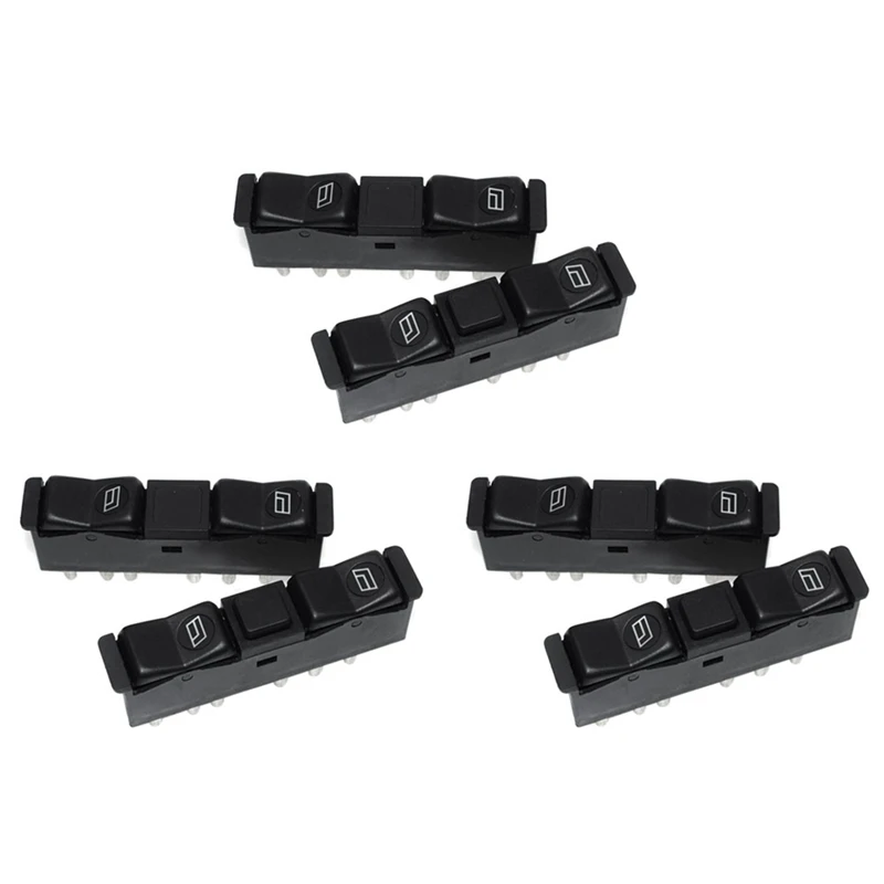 

3X Automotive Electric Window Switch Pairing Is Suitable For Mercedes-Benz W123 W126 W201 0008208110 0008208210