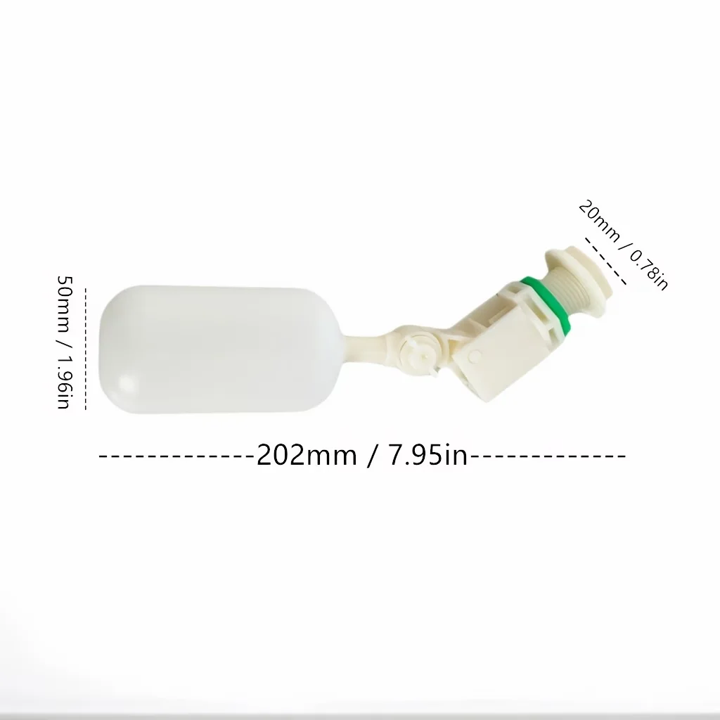 1/3/5 Stück Schwimmerventil zur Wasserstandstabilisierung 1/2 Zoll Automatischer Wasserspender für Viehtröge – Detail 2