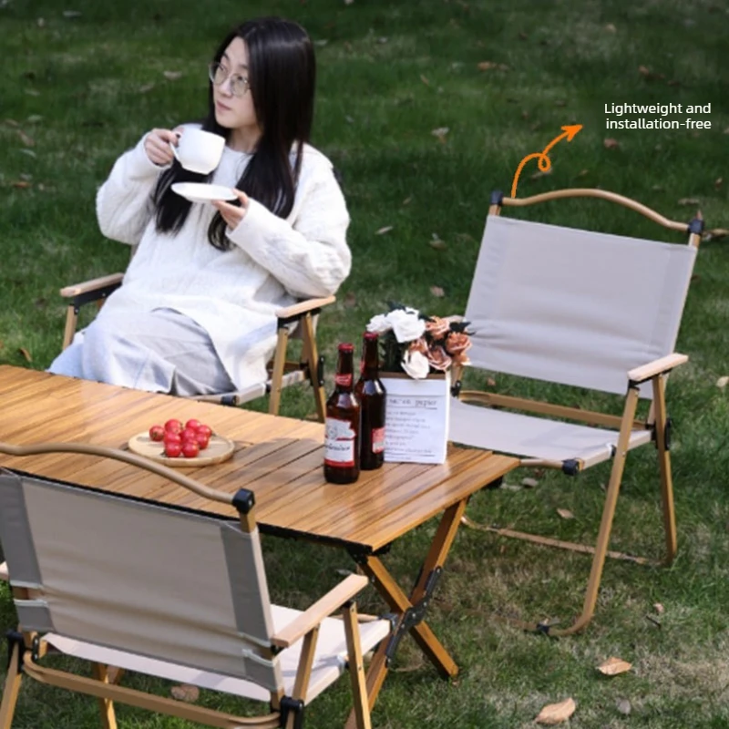 

Portable Kermit Camping Chair Ultra Lightweight Thickened Breathable Mesh Heavy Duty Durable Folding Seat for Beach Fishing
