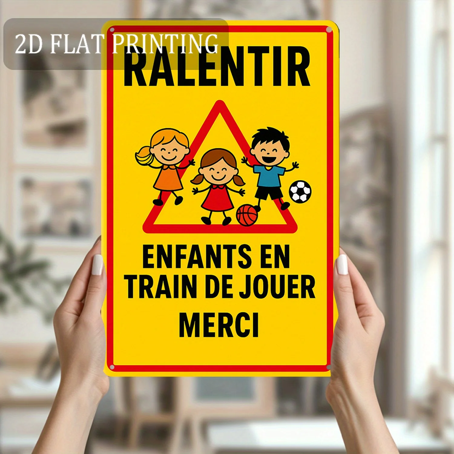 Retro French Tin Sign - 
