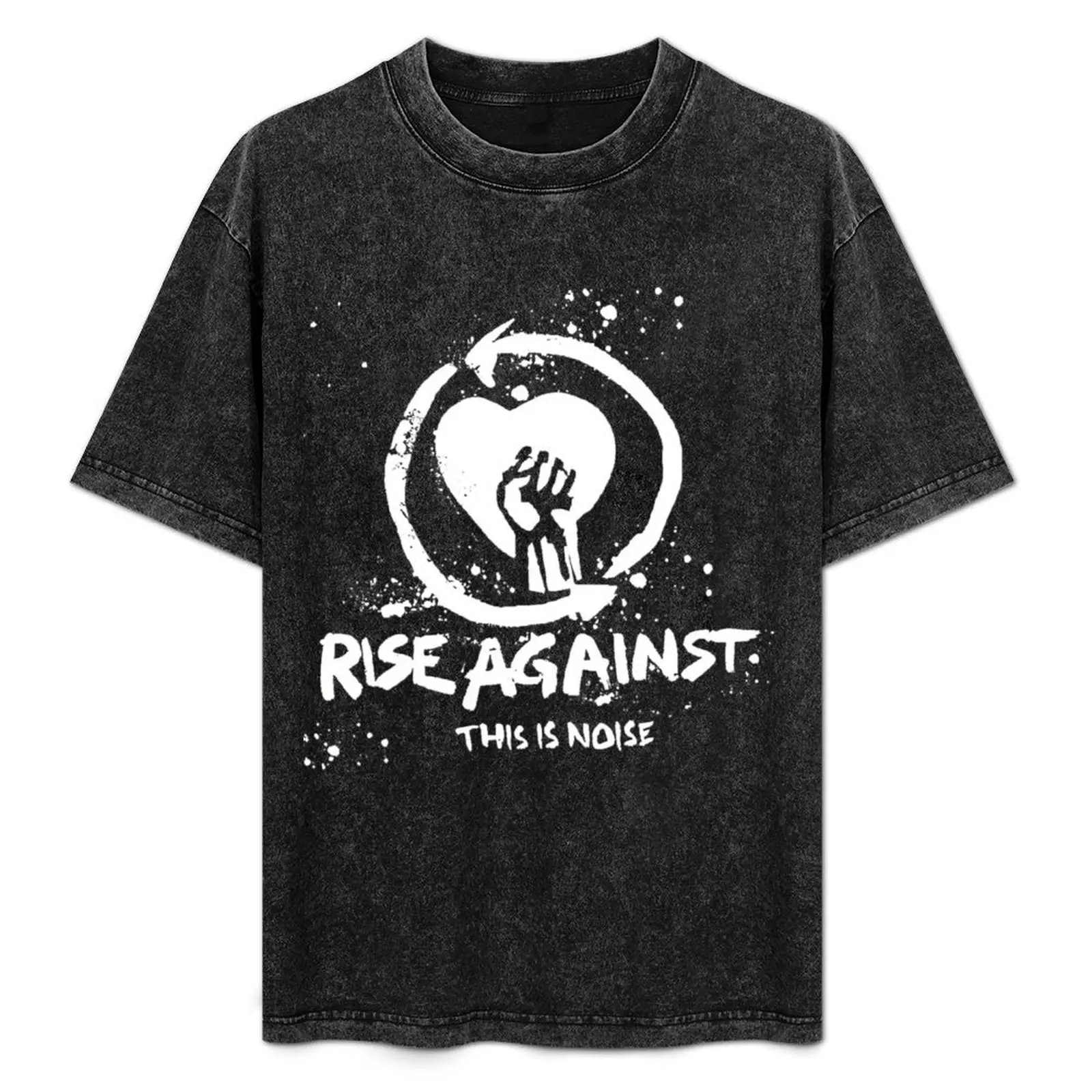 Best seller by Rise Against Logo band Music Punk rock T-Shirt oversized graphic tee mens clothes