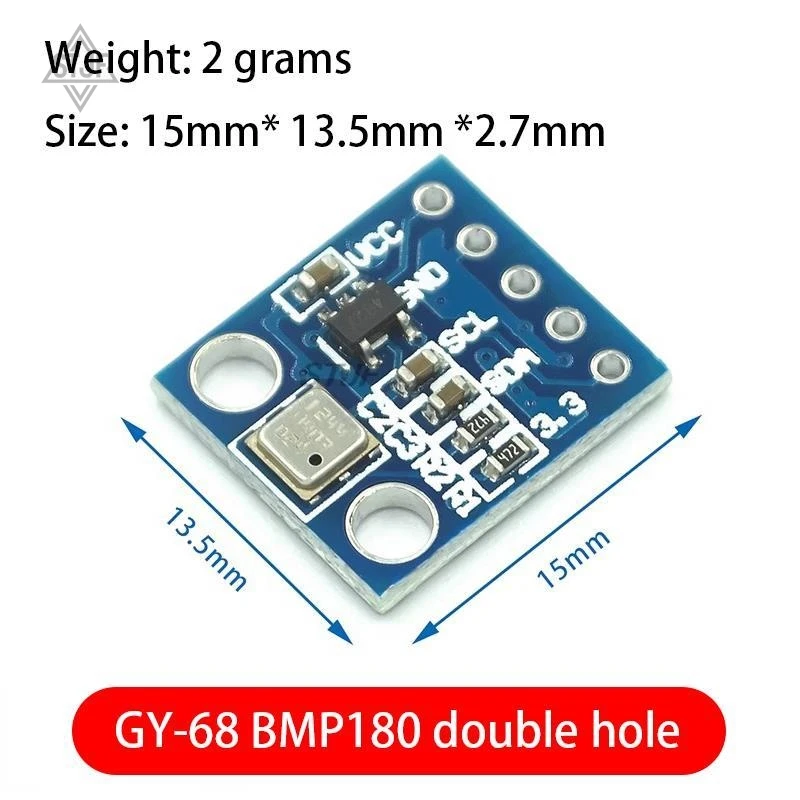 SJTF 1 Uds GY-68 BMP180 BMP280 Módulo de placa de Sensor de presión barométrica Digital compatible con BMP085 para Arduino