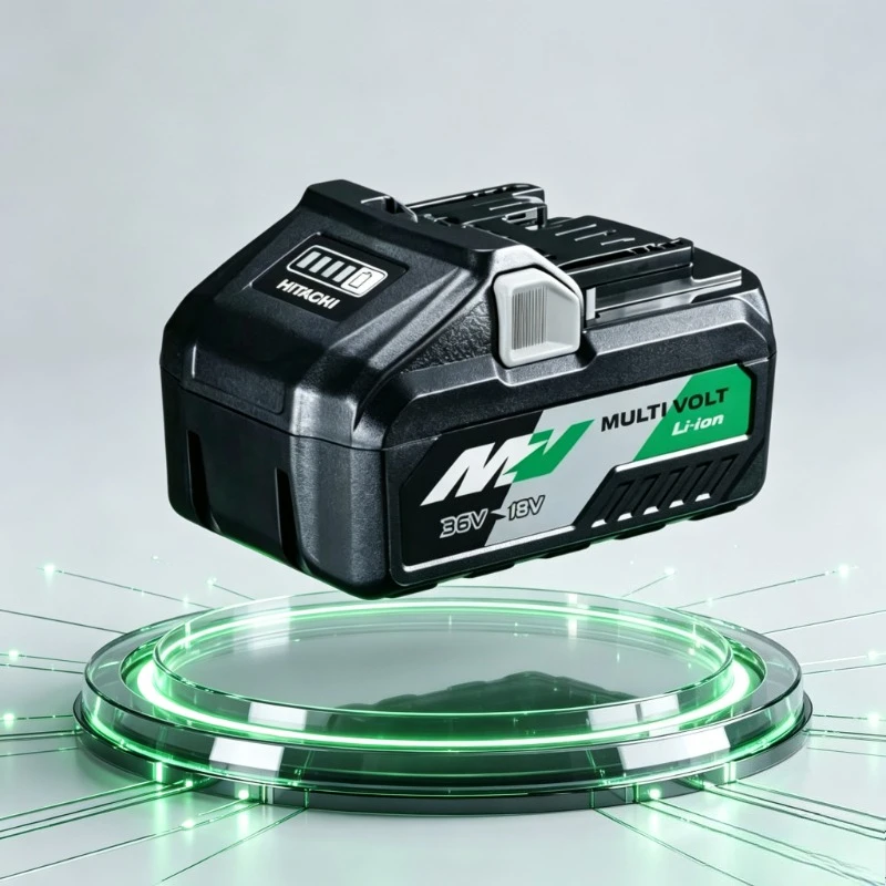 HiKOKI 5.0Ah BSL36A18 Battery With UC18YFSL Charger For Hitachi HiKOKI 18V/36V MV Tools, Multi Volt Li-ion Slide Battery