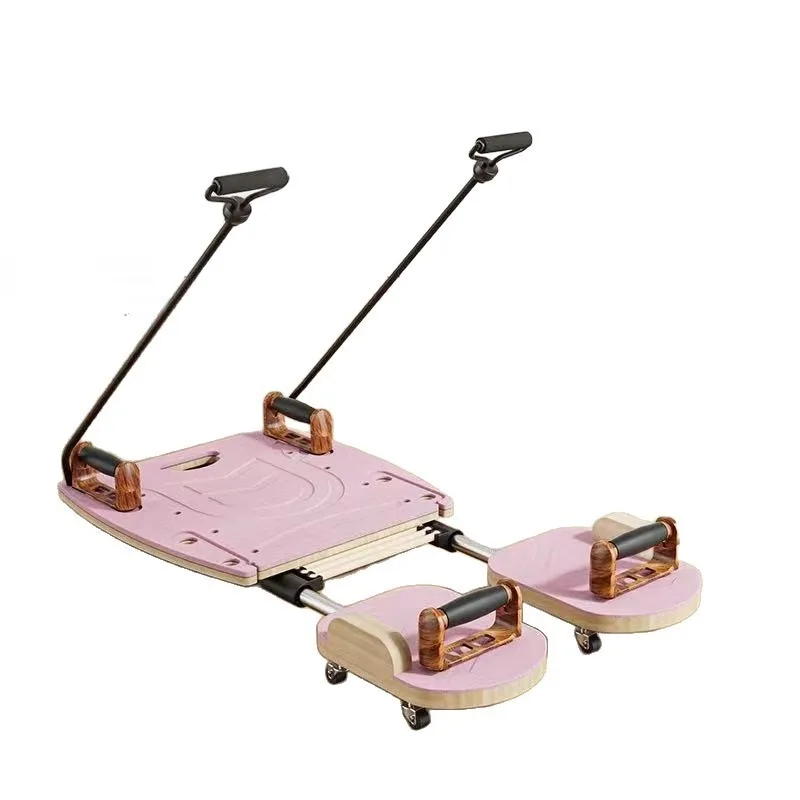 Pilates fitness board Solid wood fitness board Multifunctional retractable