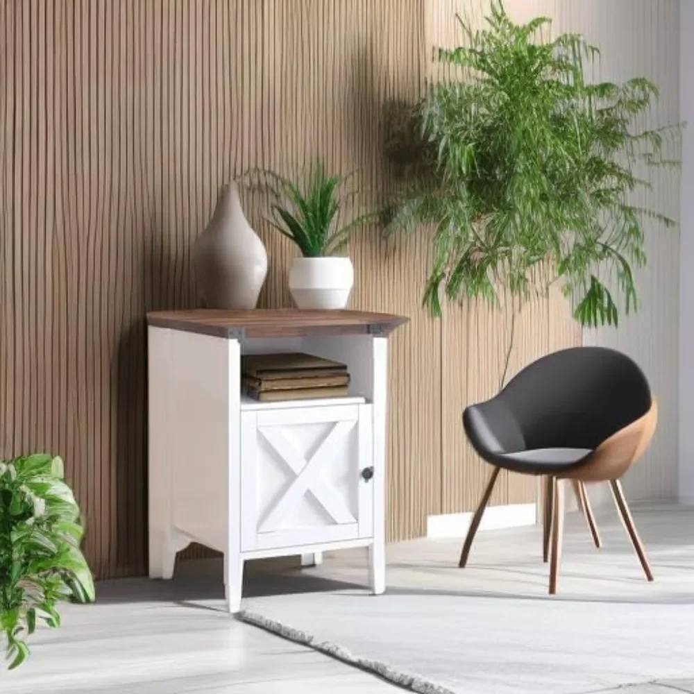 Farmhouse Nightstand Set 5