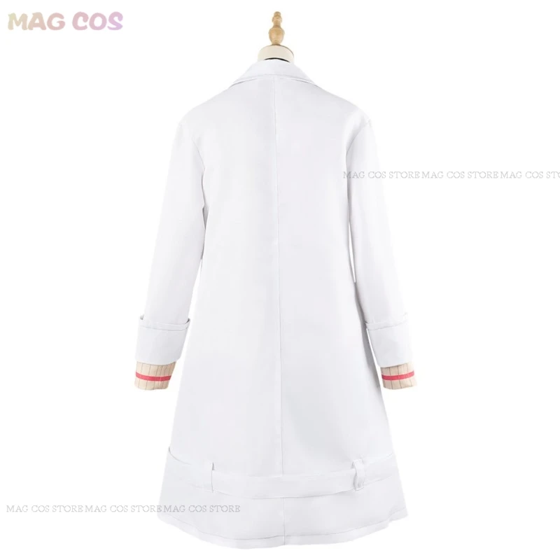 Project Sekai Colorful Stage Feat Tenma Saki Cospaly School Uniform White Suit Full Set Women Halloween Party Roleplay Costume