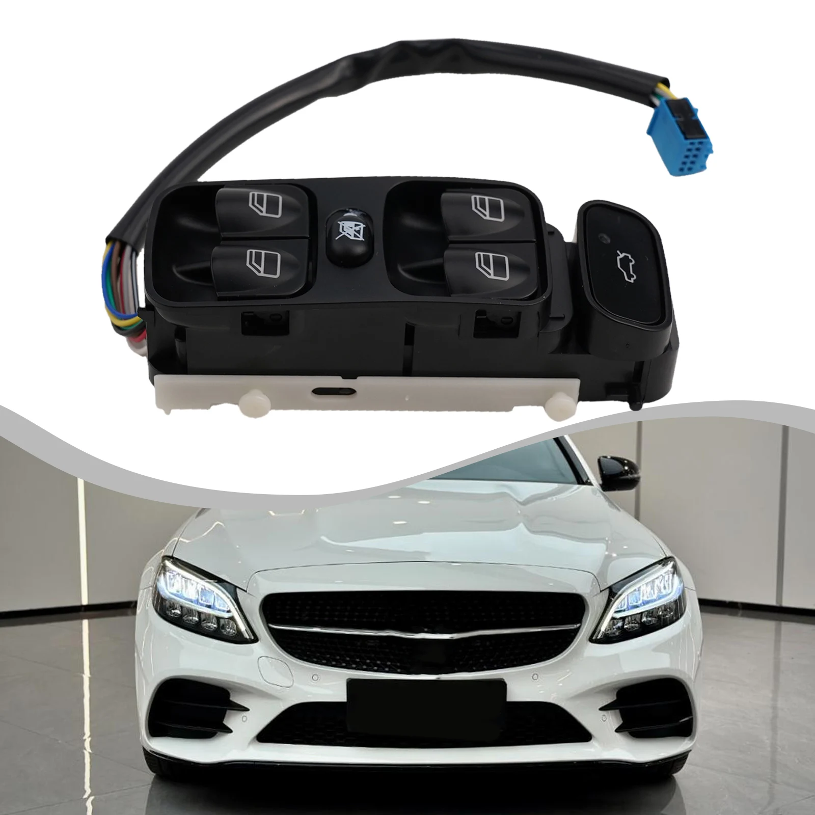 

Control Panel C Class W203 Window Switch 2038200110 Window Switch Easy To Control Long-lasting For C180 C200 C220