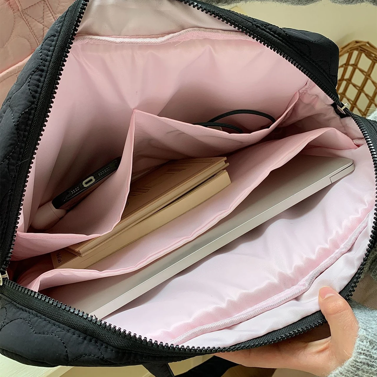 حقيبة كمبيوتر محمول لجهاز MacBook Air Pro 13 16 Xiaomi Redmi Huawei Dell ASUS Samsung Lenovo HP PC Computer iPad Pro Tablet 11 13.3 14 15.6 17.3 بوصة حافظة للكمبيوتر الدفتري للرجال والنساء حقيبة يد محمولة