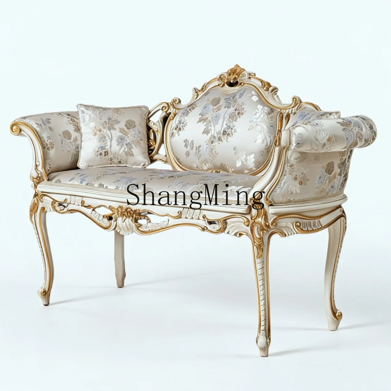 CL  round several court classical solid wood leisure chair coffee table armchair bedroom armchair