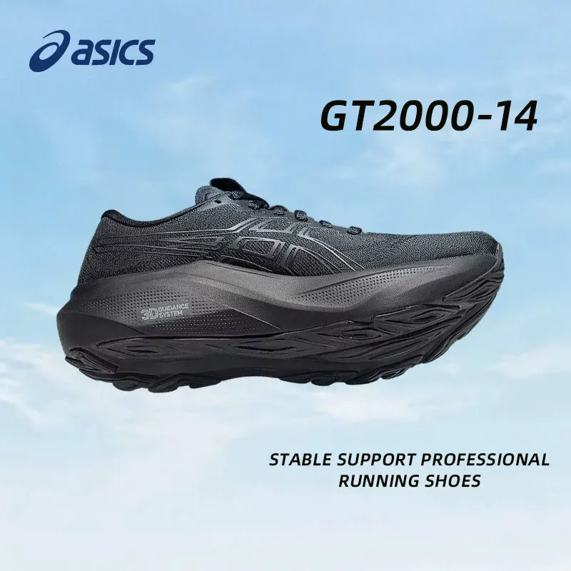 Asics Men's Shoes Gt-2000 14 Sports Shoes, Cushioning and Rebound Running Shoes, Lightweight and Breathable Running Shoes