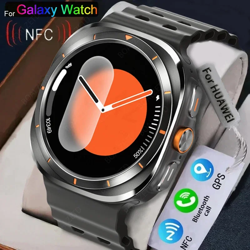 

New Watch 7 Ultra Smart Watch IP68 Waterproof Bluetooth Call Compass 1.43" AMOLED Screen SpO2 GPS Smartwatch For Android IOS
