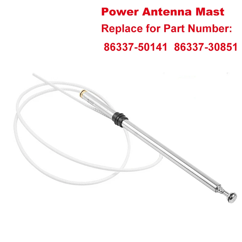 For Lexus SC300/SC400/SC430/ES300/GS300/LS400 Car Power Antenna Mast AM/FM Radio Signal Aerials Exterior Accessories 86337-50141