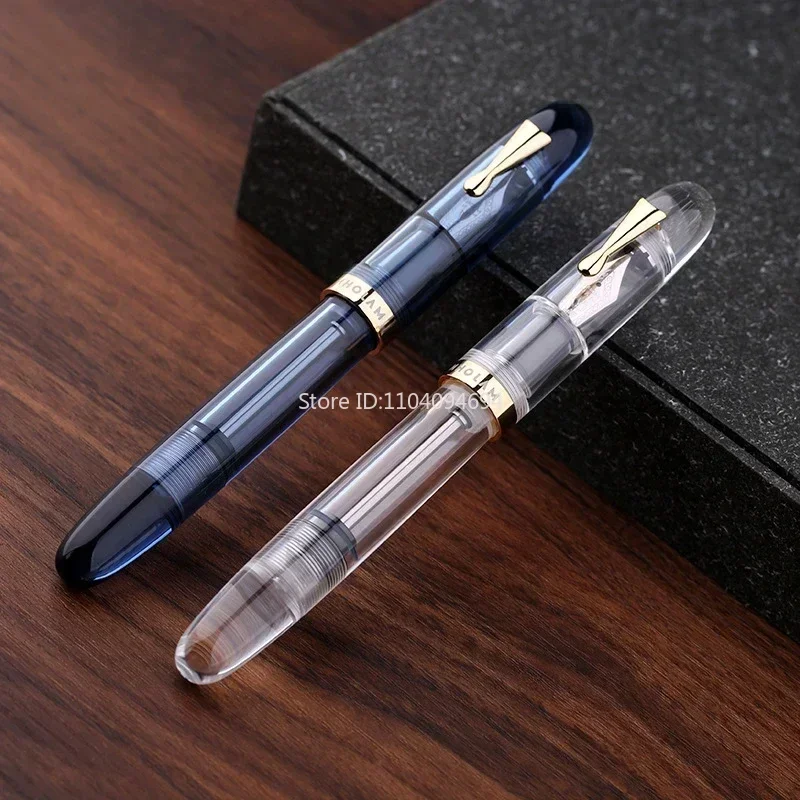 

MAJOHN C4 Fountain Pen Transparent and Leak Proof Large Capacity Pen Holder Ink Pen School Stationery Business Writing Gifts