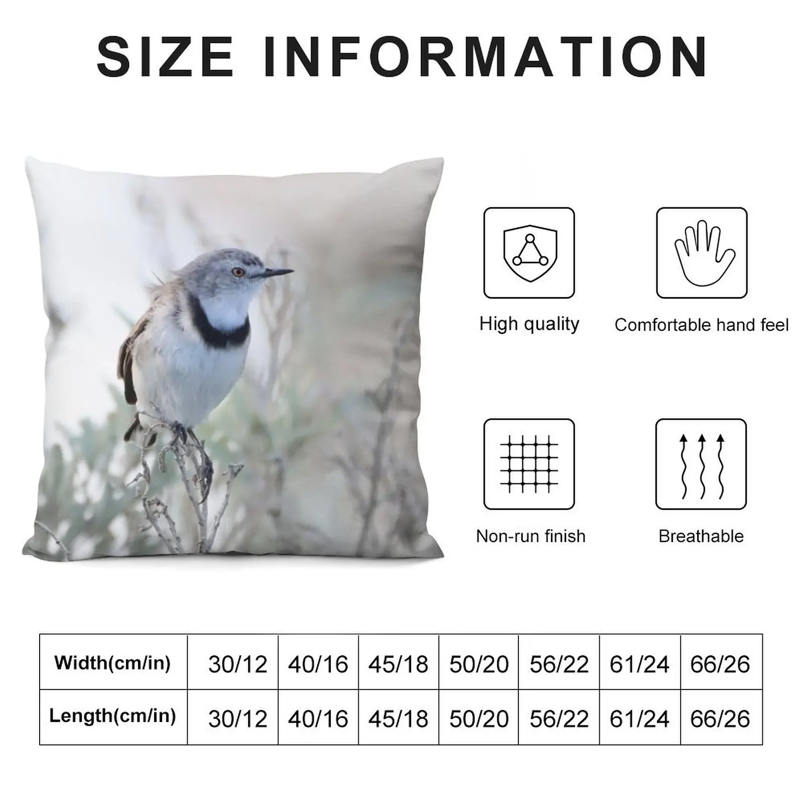 Bird throw pillow,Australian native throw pillow,Chat throw pillow Pillow Sofa Covers Room decorating items pillow