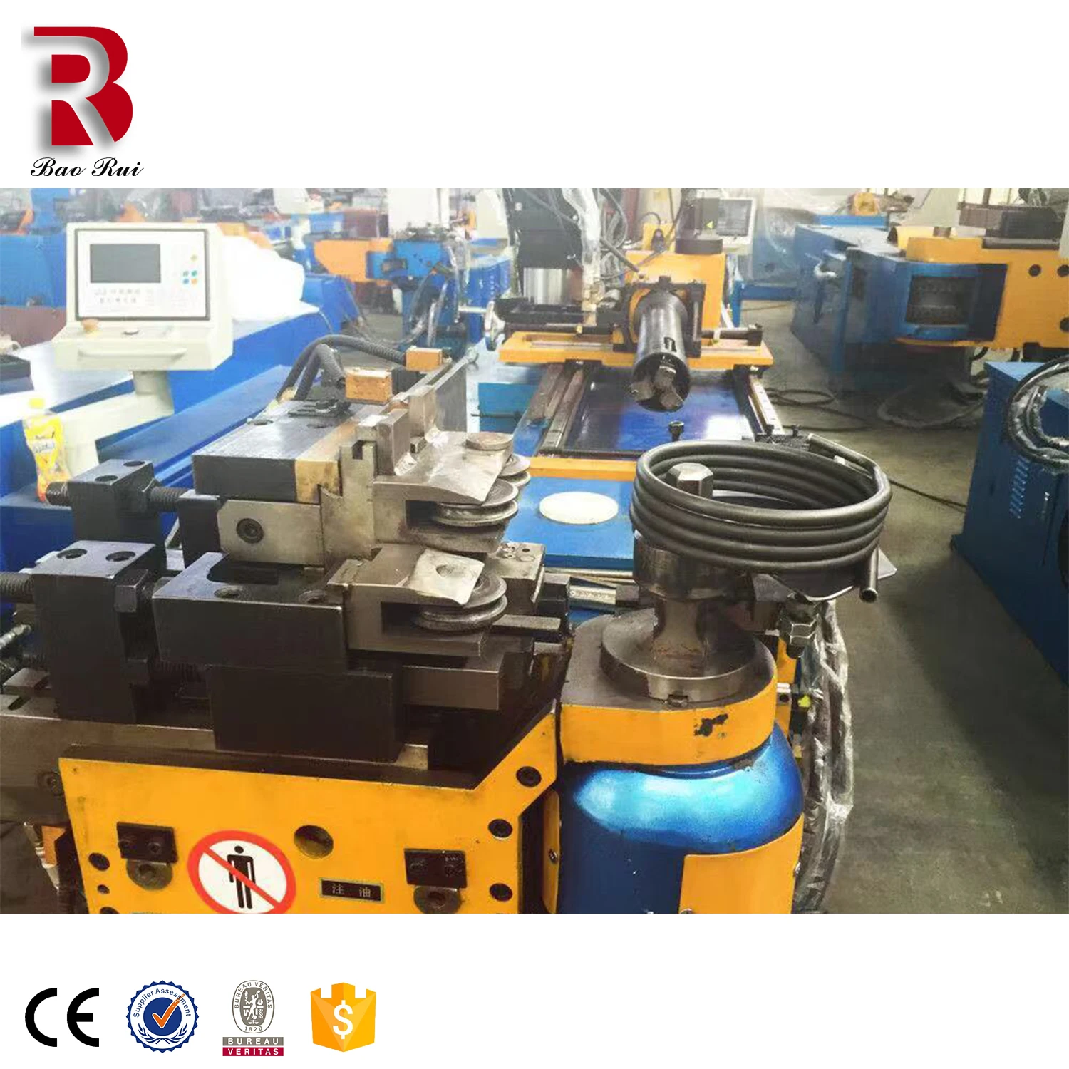 Bend Air Arc Use Prices Conditioner Rolling Trade Ring Induction Universal 50CNC Pipe-bending Pipe Roller Bending Machine