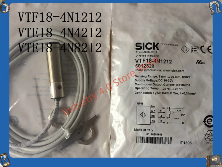 

VTF18-4N1212 photoelectric switch VTE18-4N4212 new in box VTE18-4N8212