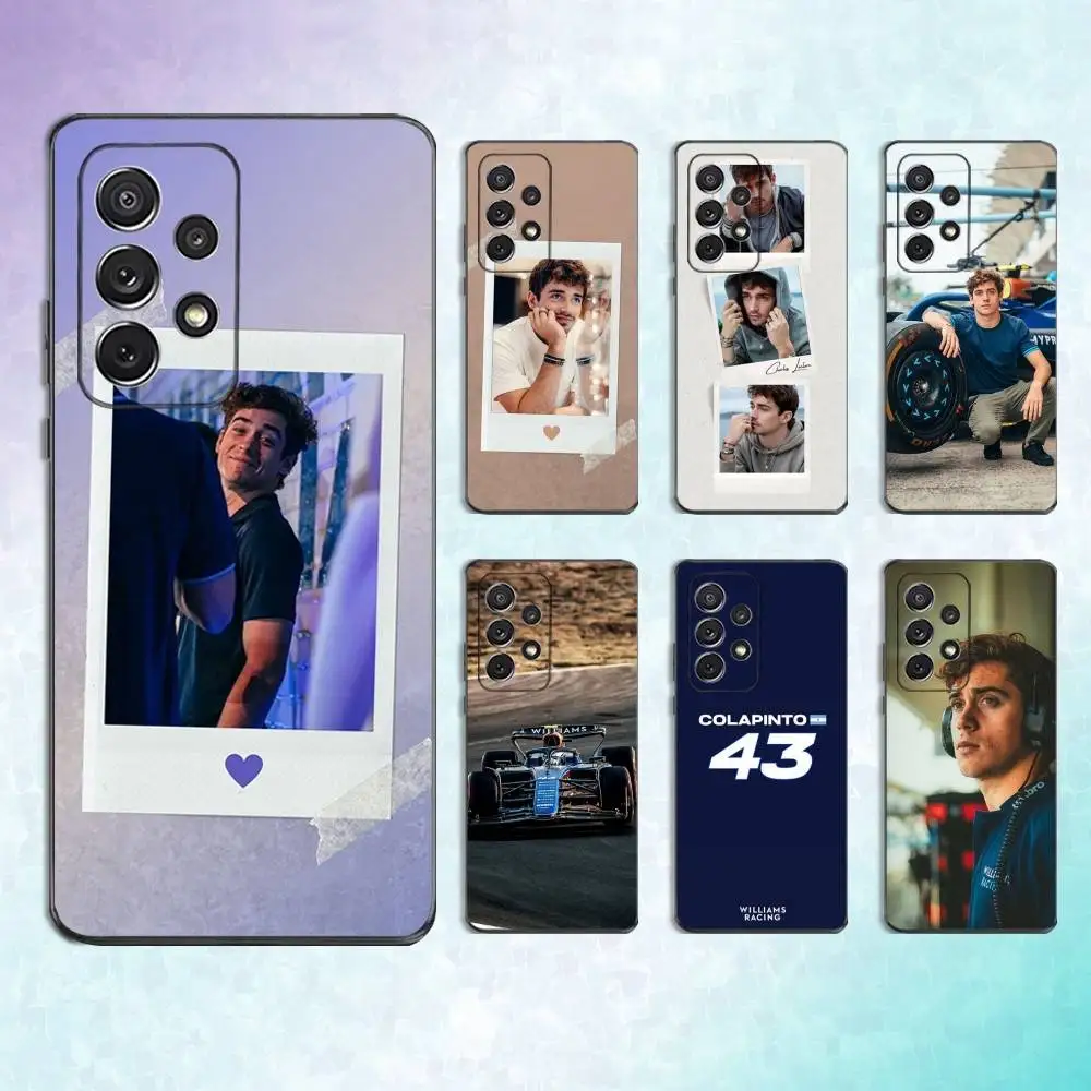 f1-f-franco-43-c-colapinto-capa-de-telefone-para-samsung-s25-s24-s23-s22-s21-s20-s10-ultra-plus-lite-fe-capa-preta-de-silicone-macio