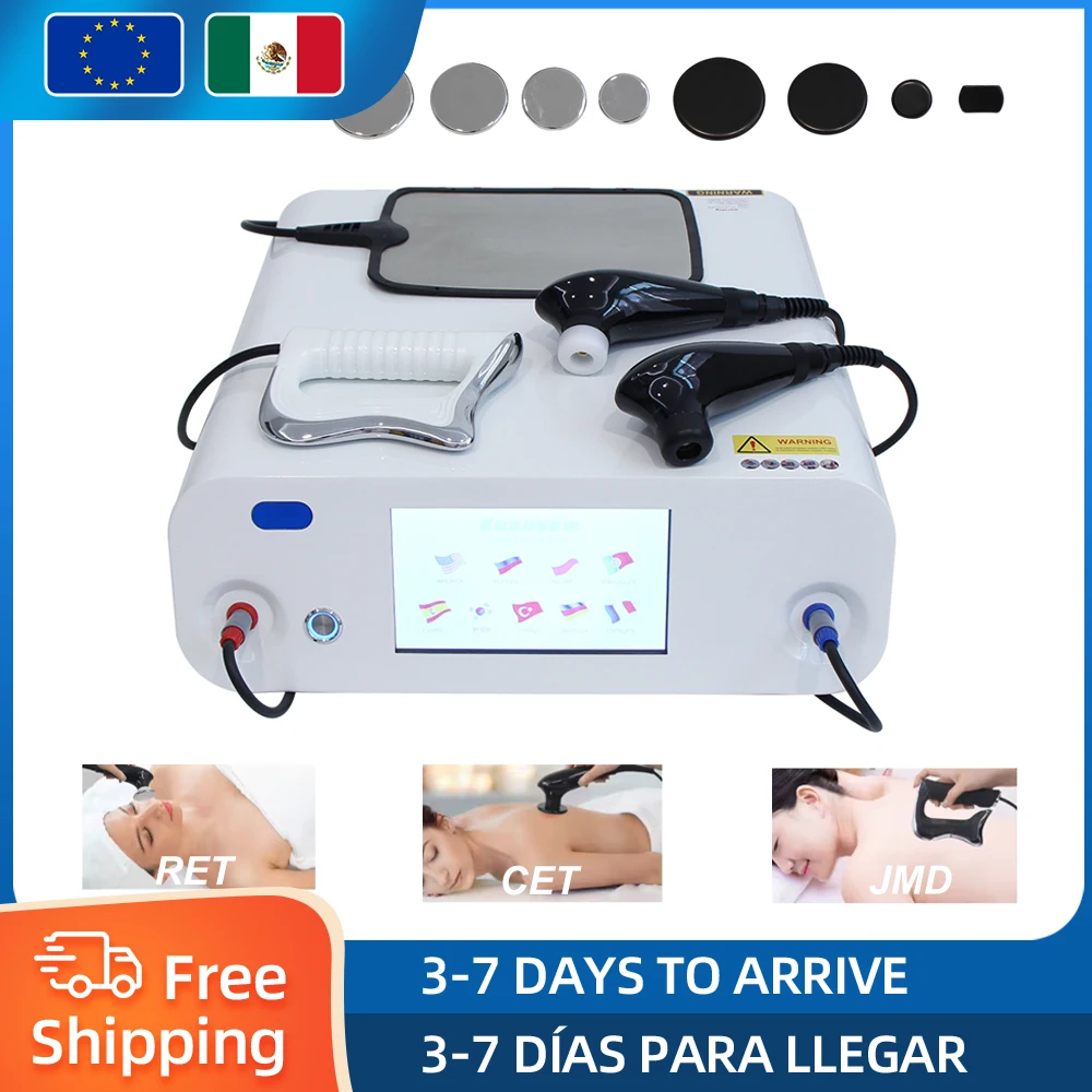 INDIBA Tecar Cet Ret 448K diatermia Therapy Body Slimming Tecartherapy penetra 12CM sotto la pelle Deep Health Care Spa