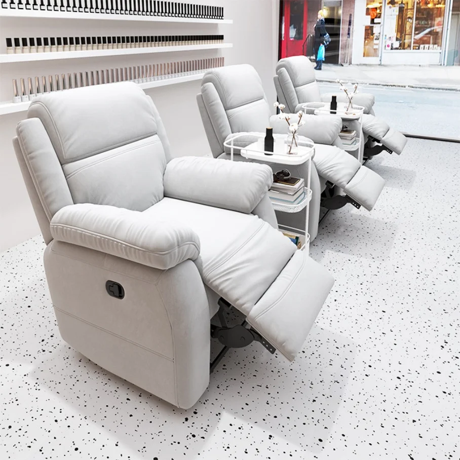 ##Light Luxury Modern Space Capsule Pedicure Chair  Nail Salon Multi-functional Recliner Nail Chair Pedicure Chair