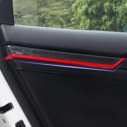 Interior Door Panel Moulding Cover Trims for Honda Civic 10th Gen Accessories 2016 2017 2018 2019 2020 2021