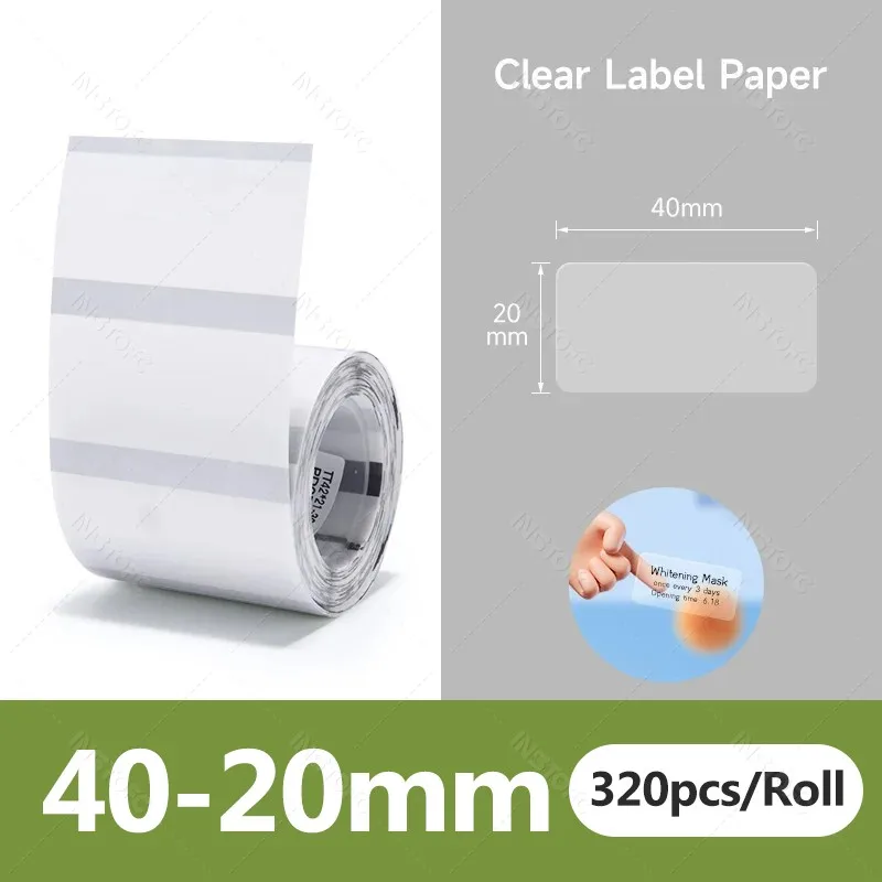 NiiMBOT B21 B1 B3S Ronde Label Afdrukken Sticker zelfklevende Thermische Waterdichte Digitale Nummer Cake Afdichting Sticker Papier