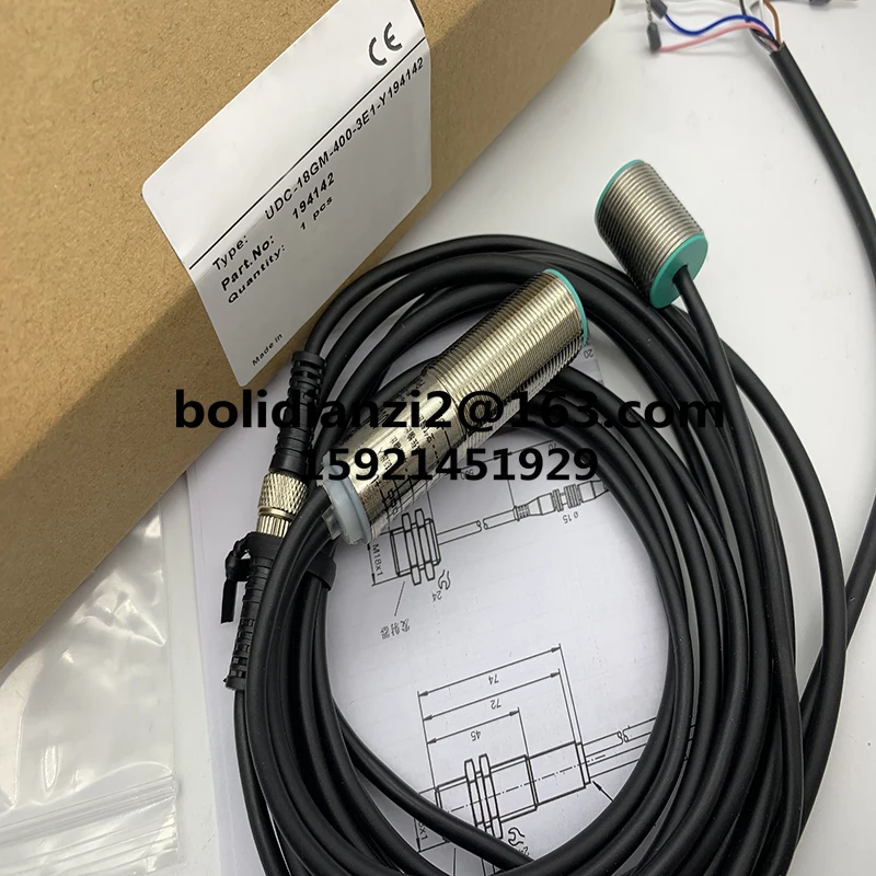 New Genuine Ultrasonic Sensor UDC-18GM-400-3E3-Y235849