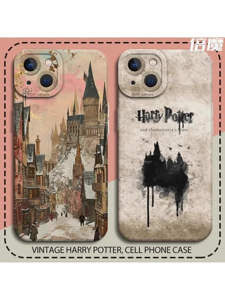 Hot Movies H-Wand Harries Etui na telefon dla P-P-PotterS IPhone 16 15 14 13 12 11 Wstrząsoodporne obrazy z osłoną przeciwupadkową — 2