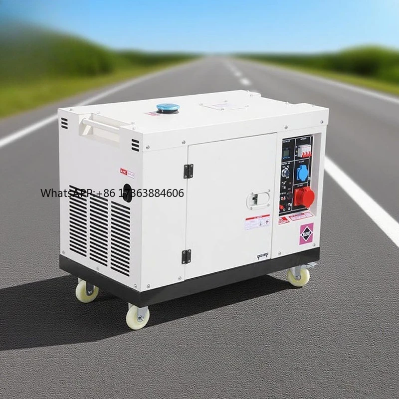

2026 Hot sellingSmall Silent 10kVA 10kW 8kVA 5kW Water Cooled ‘Diesel Generator Set for Home and Industrial Use