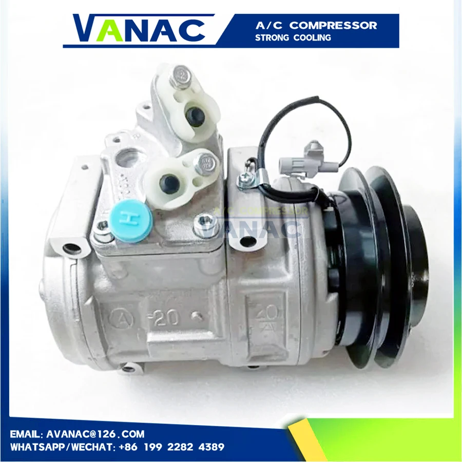 Auto AC Compressor For Toyota landcruiser 4500 FZJ80 FZJ100 88320-60750 8832060750 88320-60730 8832060730 447200-6660 4472006660