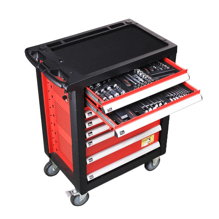 

Tool Cabinet Trolley with Suspension Tool Kit with Rollers with Drawers 2024 Hot Sale