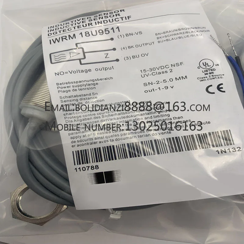 

The brand-new original sensor IWRM 18U9511 IWRM 18U9501 One year warranty in stock