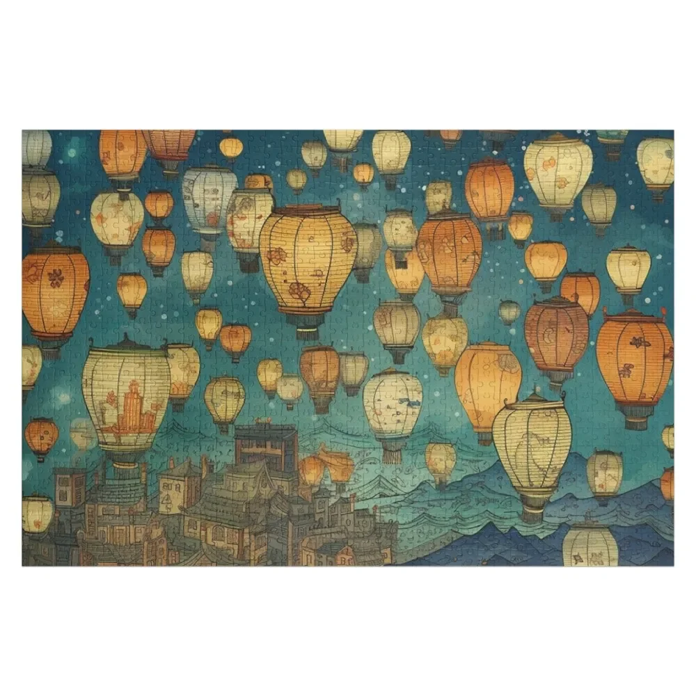 

Lanterns Jigsaw Puzzle Custom Photo Novel Toys For Children 2022 Puzzle