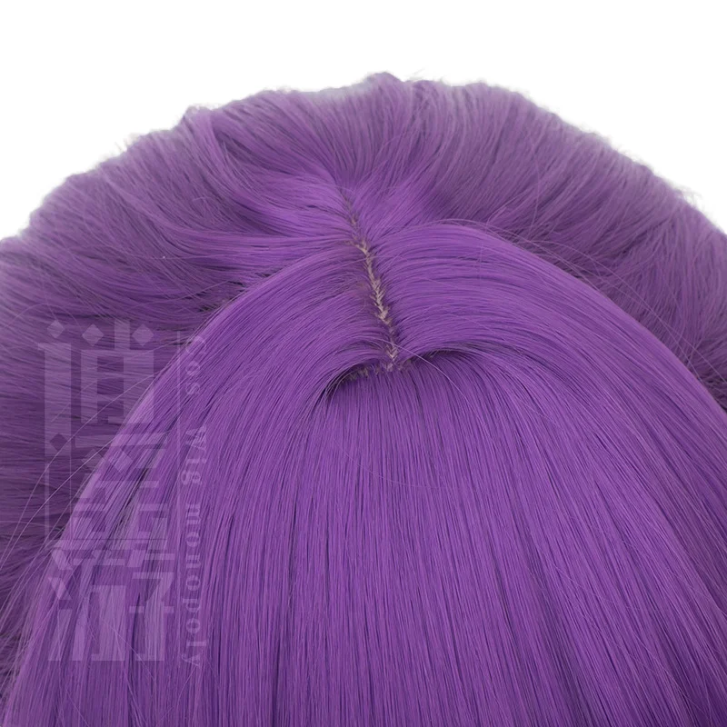 High Quality Philen Cos Wig 80-85CM Purple Heat-resistant Synthetic Hair Halloween Party Anime Cosplay Wigs+wig Cap