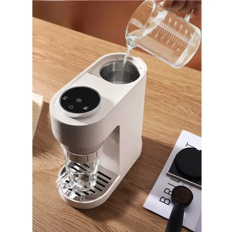 Lovfe 2-in-1 Home & Portable Electric Milk Frother & Semi-Automatic Espresso Machine