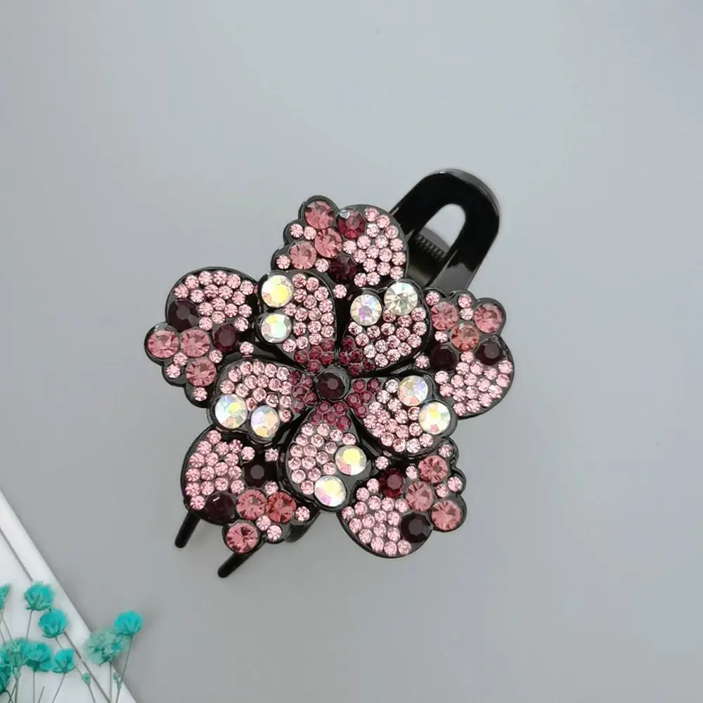 

Гибкие заколки для волос «ласточкин хвост» с кристаллами, заколка для волос со стразами, инструменты для укладки волос