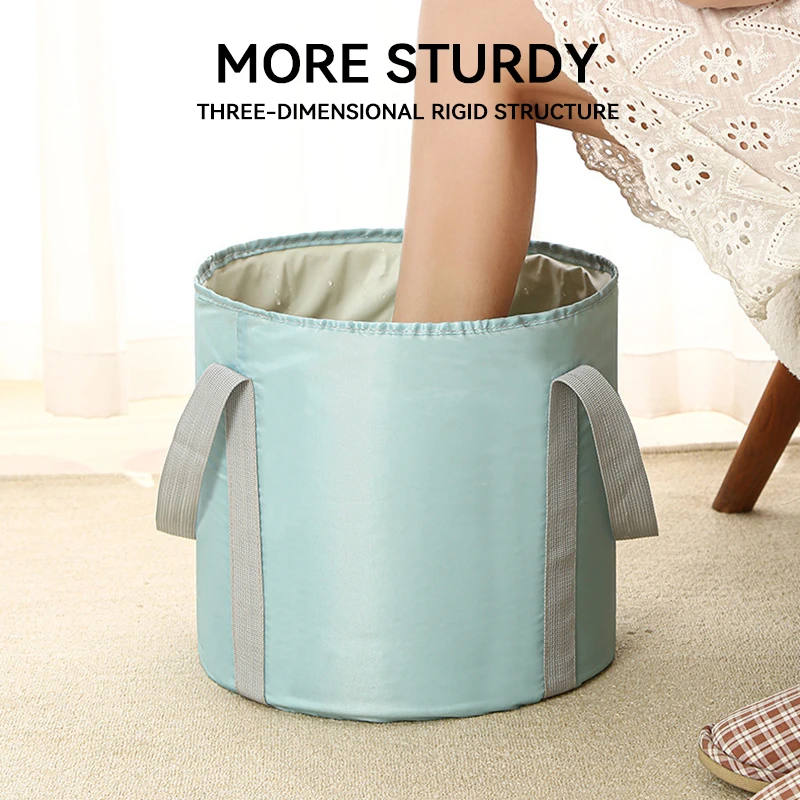 Foldable Foot Bath Tub Household Foot Bath Tub Travel Portable Insulated Foot Bath Bag Foot Bath Tub Dormitory Foot Bath Tub