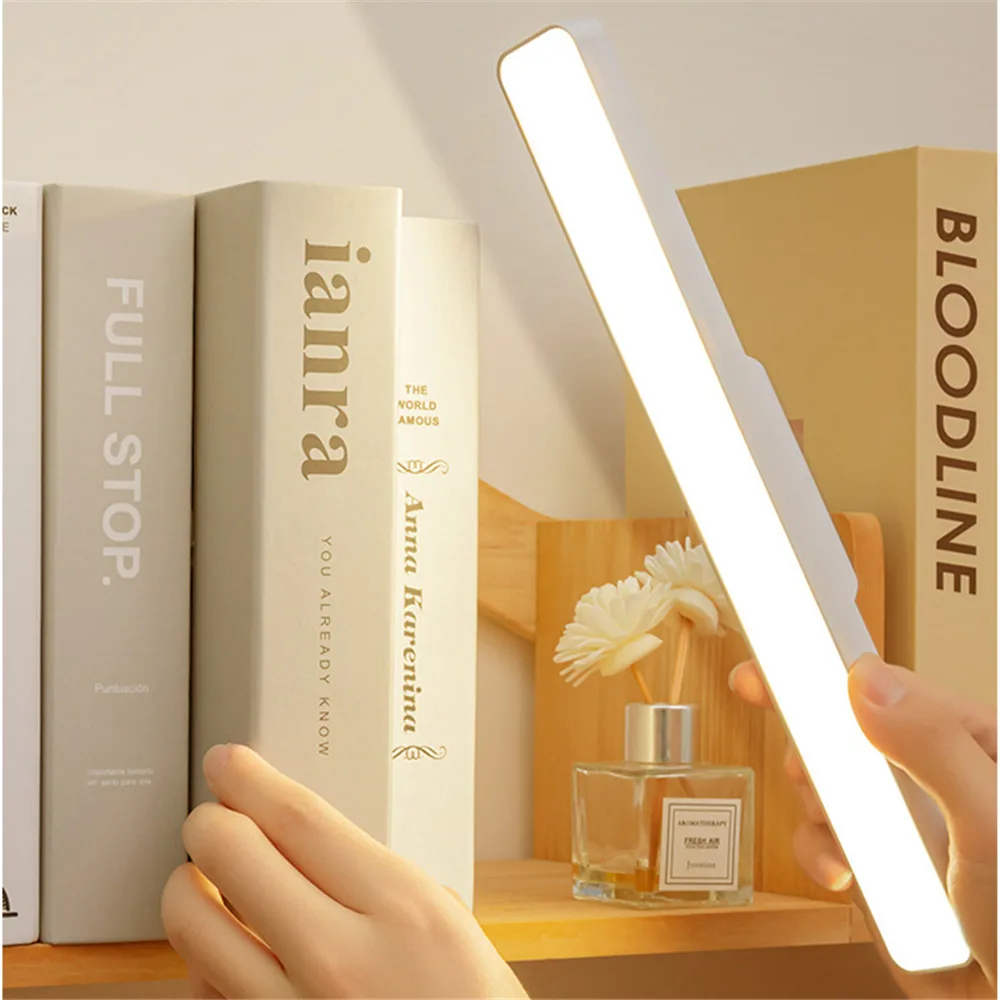 Desk Lamp Hanging Magnetic Eye-care Table Lamp LED Reading Light USB Rechargeable Dimmable Cabinet Closet Wardrobe Night Light