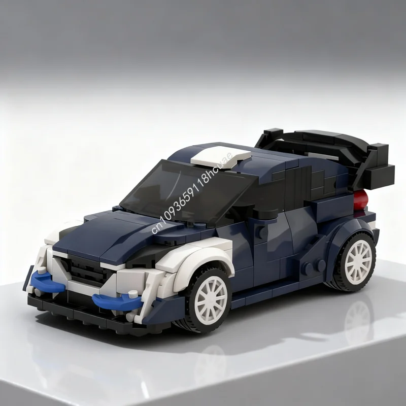 ตัวต่อ MOC City Champions M Sport Forded Fiesta WRC จำนวน 380 ชิ้น ของเล่นตัวต่อเสริมสร้างทักษะ ของขวัญคริสต์มาส ไอเดียของเล่นเสริมพัฒนาการเด็ก