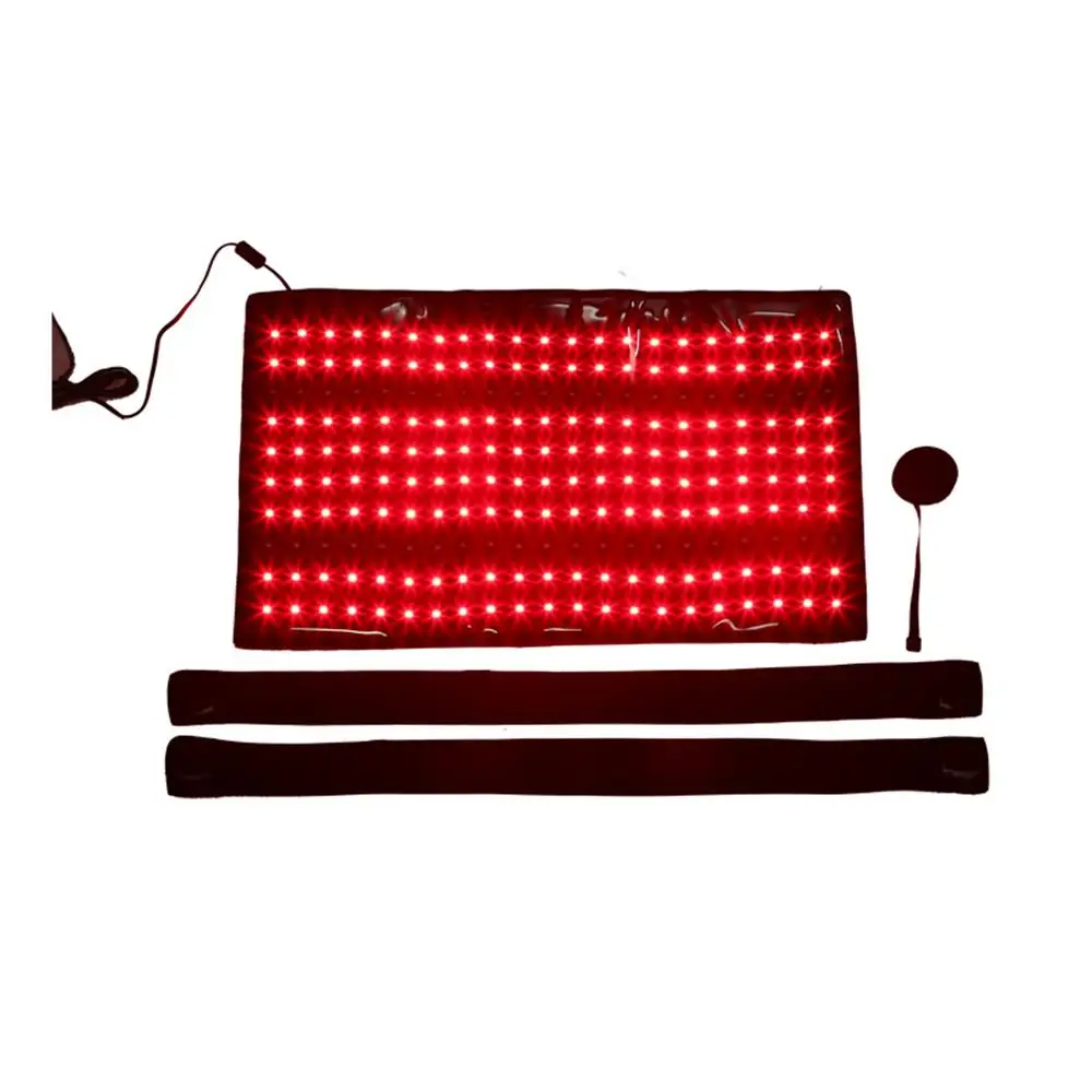 

Red & Infrared LED Light Therapy Belt Back Pain Relief Belt Weight Loss Slimming Machine Waist Shoulder Heat Pad Massager
