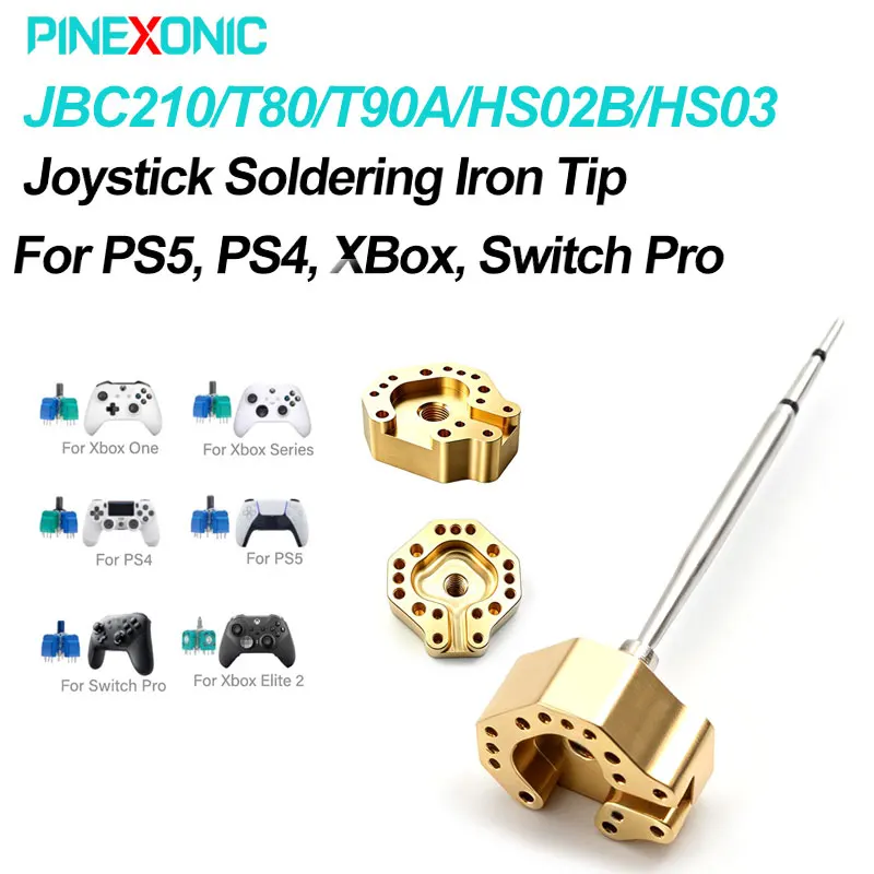 C210 Schnellheiz-Lötspitze für JBC210 T80 T90A HS03 Spielcontroller-Joystick-Reparatur, kompatibel mit Xbox PS4 PS5 Swi