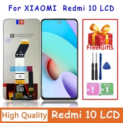 100% Tested For Xiaomi Redmi 10 Prime Display Touch Screen Digitizer Assembly For Redmi 10 LCD Redmi10 2022 Display