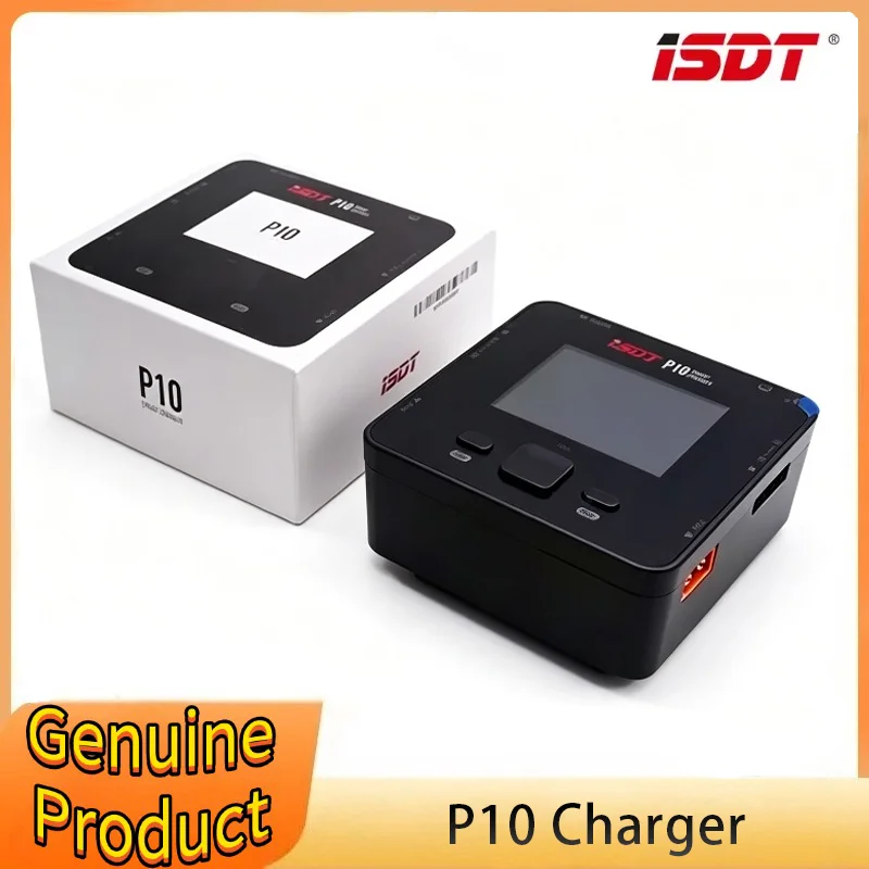 

ISDT P10 250WX2 Dual Channel Battery Balance Charger for Lilon LiPo LiHV NiMH Pb RC Models with Parallel Charing Cable