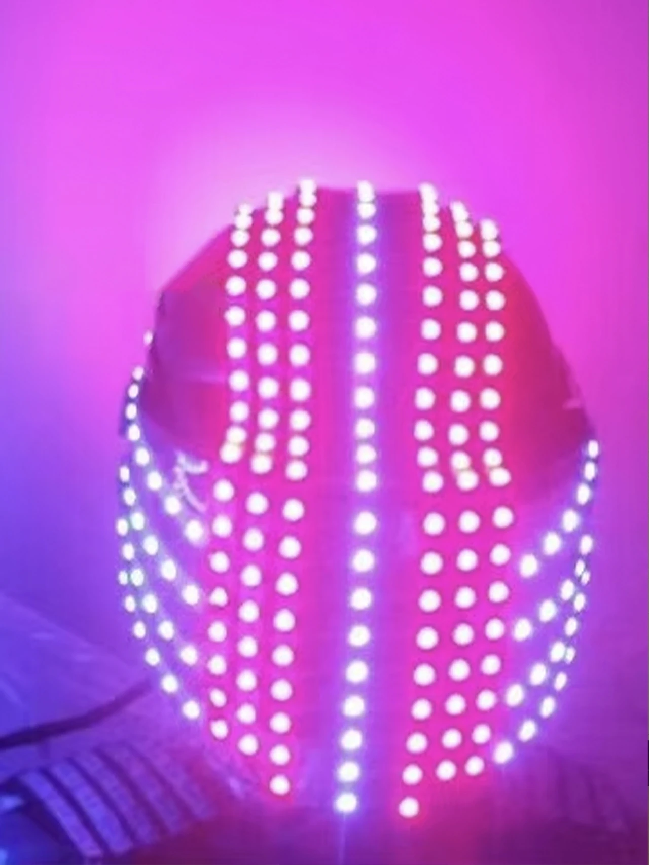 

Светодиодный светящийся шлем, 5 стилей, дизайнерский шлем, реквизит для выступлений, аксессуары для костюмов для ночного клуба, бара