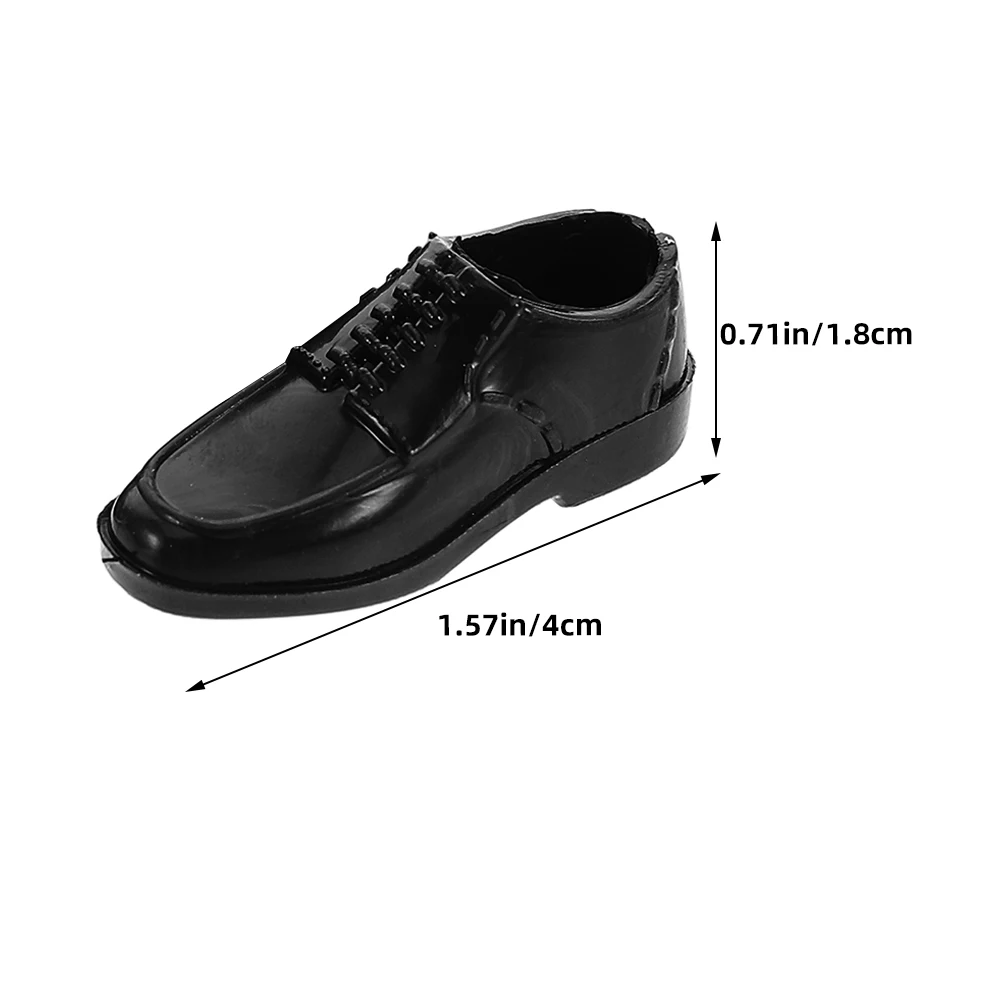 12Pairs Miniature Shoes 11 Inch Stylish Durable Realistic Dress Up Role Playing Costume Props Accessories